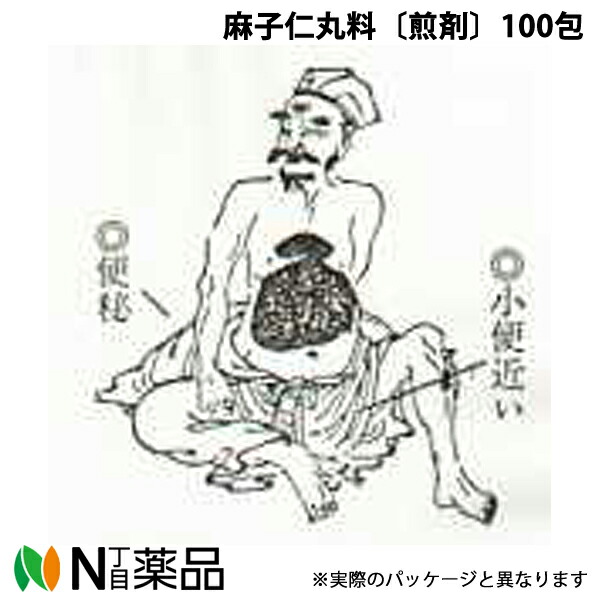【第2類医薬品】東洋漢方製薬 麻子仁丸料〔煎剤〕100包［漢方薬番号：126マシニンガン］
