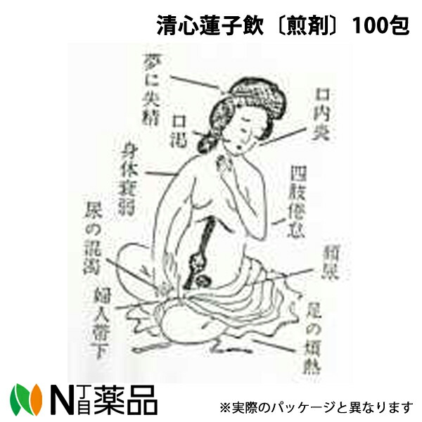 【第2類医薬品】東洋漢方製薬 清心蓮子飲〔煎剤〕100包［漢方薬番号：111セイシンレンシイン］