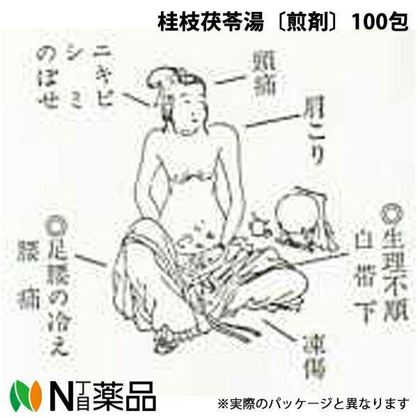 【第2類医薬品】東洋漢方製薬 桂枝茯苓湯〔煎剤〕100包［漢方薬番号：025ケイシブクリョウトウ］