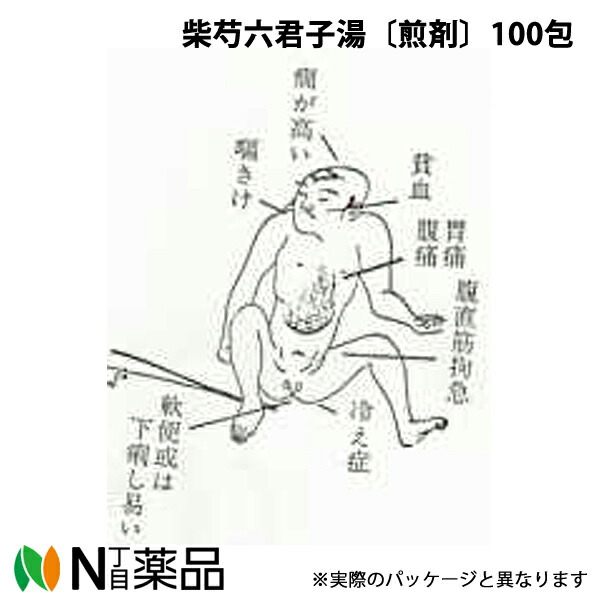第2類医薬品】東洋漢方製薬 柴芍六君子湯〔煎剤〕100包［漢方薬