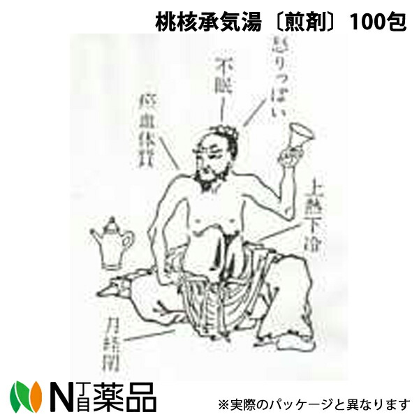 【第2類医薬品】東洋漢方製薬 桃核承気湯〔煎剤〕100包［漢方薬番号：061トウカクジョウキトウ］