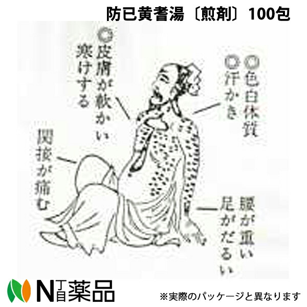 【第2類医薬品】東洋漢方製薬 防已黄耆湯〔煎剤〕100包［漢方薬番号：020ボウイオウギトウ］