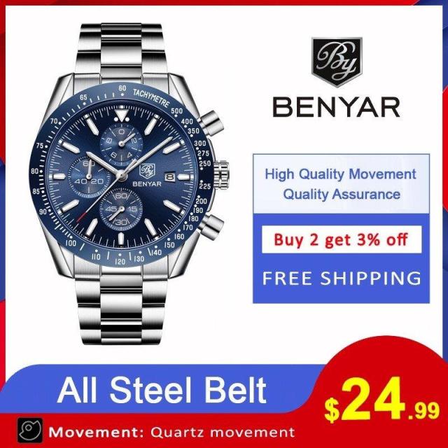 腕時計 メンズ 高級 ブランド クロノグラフ オマージュウォッチ