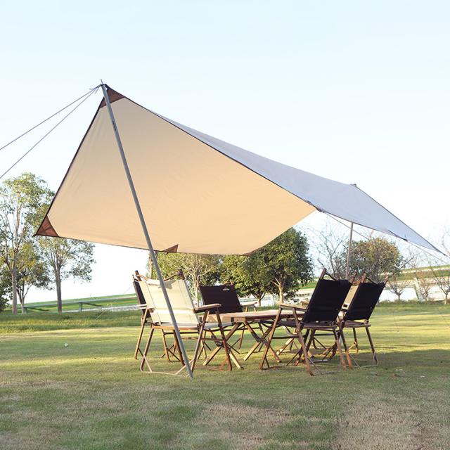 送料無料 タープテント 400*292cm テントシート uvカット防水 キャンプ