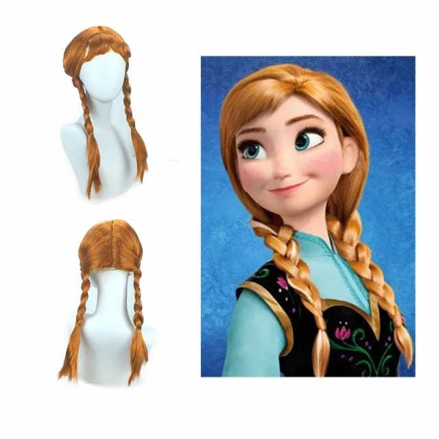 アナと雪の女王 グッズ エルサ アナ 大人用 ウィッグ シルバー