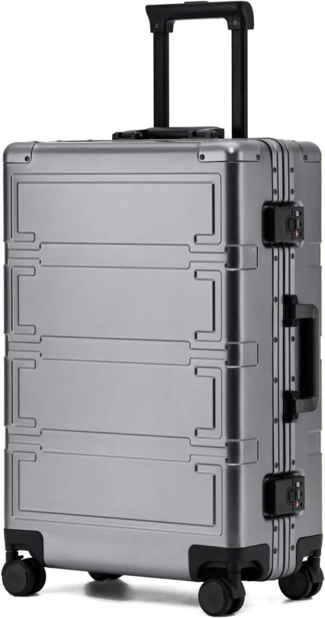 スーツケース 機内持ち込み 軽量 耐衝撃最強 キャリーケース キャリーバッグ 20インチ 40L TSAロック オールアルミ合金ボディ 静音_7