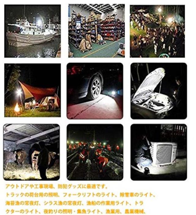 作業灯 充電式 ソーラー充電 屋外 防水 ポータブル投光器 懐中電灯 ソーラーパネル 21600mAh 大容量 角度調整 広角度 4モード 集魚灯 LED 停電対策 太陽光発電 アウトドア キャンプ BBQ 屋外用 連続点灯 充電 IP65防水仕様 太陽光充電_11