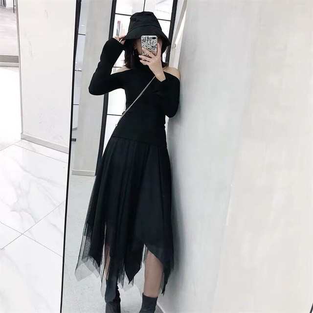 ロング スカート レディース ミモレ かわいい きれいめ シンプル 大人女子 上品 おしゃれ こなれ感 透け感 インスタ イベント キュート ラブリー クール エレガント 存在感 無地 秋 冬 通学 旅行 デート お出かけ 休日 ブラック 個性的 送料無料の通販は