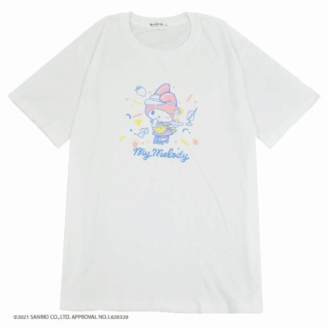 サンリオ マイメロディ Tシャツ 白 - トップス