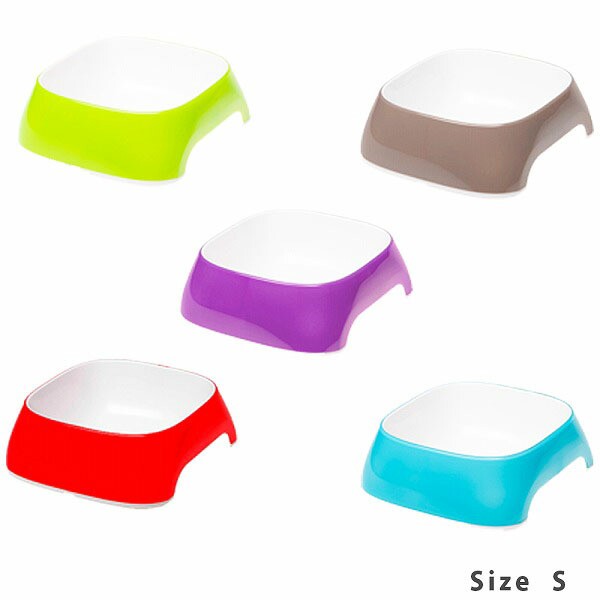 販促セール イタリア【ファープラスト】ferplast社製 プラスチック食器 グラム〜GLAM〜 S プラスチック フードボウル 食器 オシャレ カラフル ペット・ペットグッズ ファープラスト グラム イエローグリーン 小型犬用 XS サイズ