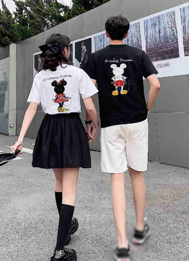 美品】古着 Tシャツ 半袖 Disney 海外製 フロリダ ペアルック お