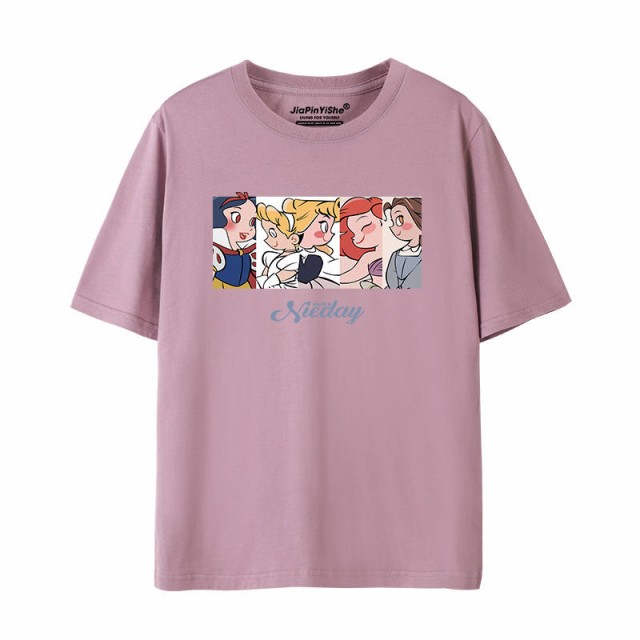 ディズニー キャラTシャツ Tee プリンセス 白雪姫 シンデレラ アリエル ベル プリントtシャツ Ｔ-shirt 半袖Tシャツ Disney  オーバーサイの通販はau PAY マーケット - FR-TOKYO | au PAY マーケット－通販サイト