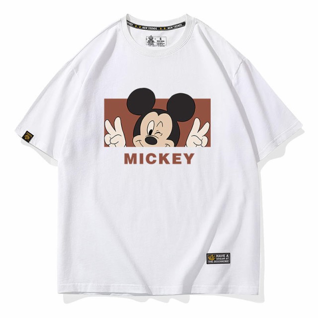 ディズニー Tee ミッキー ドナルド くまのプーさん プリントt