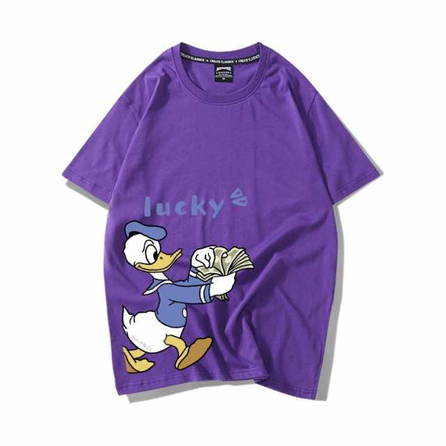 ディズニー Tee ドナルドダック デイジーちゃん プリントtシャツ