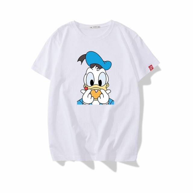 6色○5タイプ ディズニー 半袖Tシャツ 綿100％ ドナルドダック