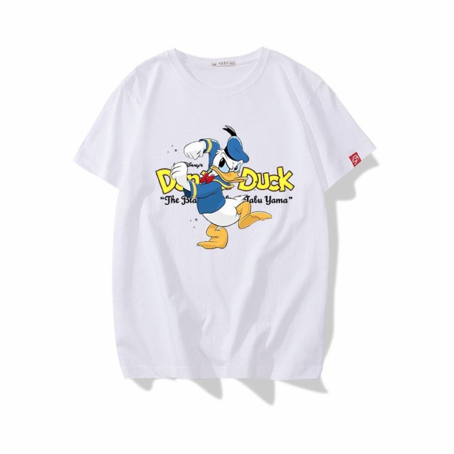 6色○5タイプ ディズニー 半袖Tシャツ 綿100％ ドナルドダック