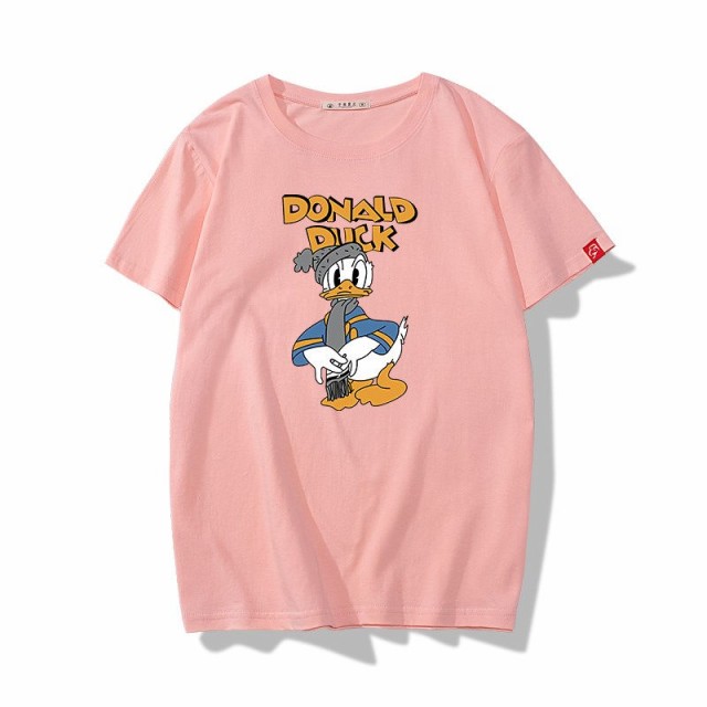 6色○5タイプ ディズニー 半袖Tシャツ 綿100％ ドナルドダック