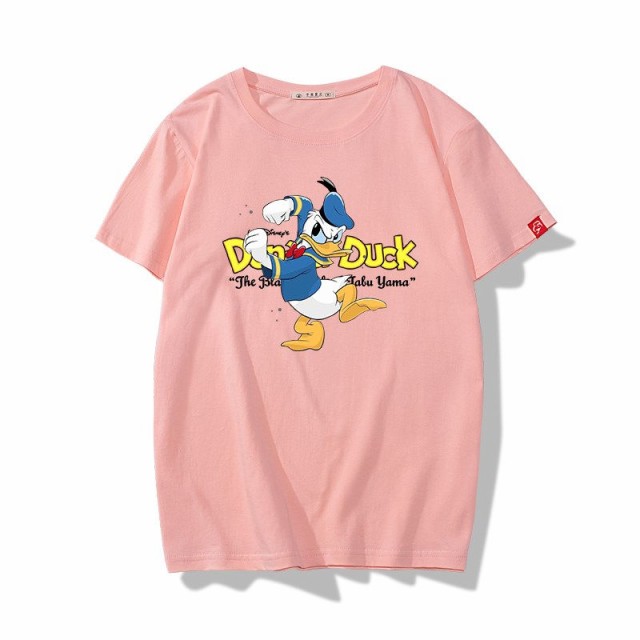 6色○5タイプ ディズニー 半袖Tシャツ 綿100％ ドナルドダック