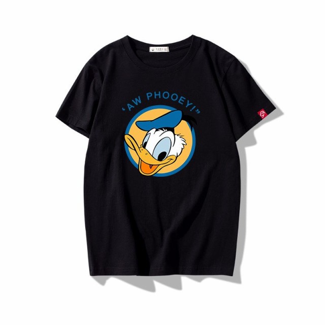 6色○5タイプ ディズニー 半袖Tシャツ 綿100％ ドナルドダック