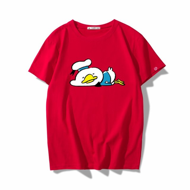 6色○5タイプ ディズニー 半袖Tシャツ 綿100％ ドナルドダック