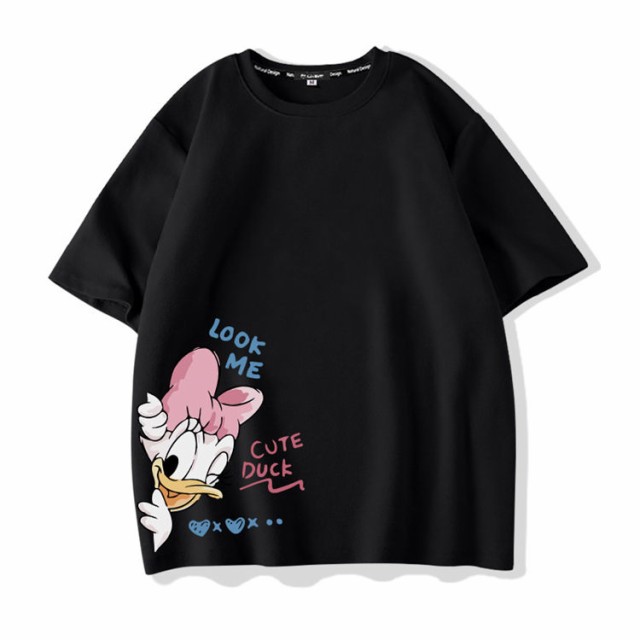 10色○4タイプ ディズニー 半袖Tシャツ Tee ドナルドダック デイジー