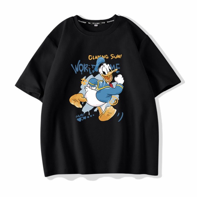 10色○4タイプ ディズニー 半袖Tシャツ Tee ドナルドダック デイジー