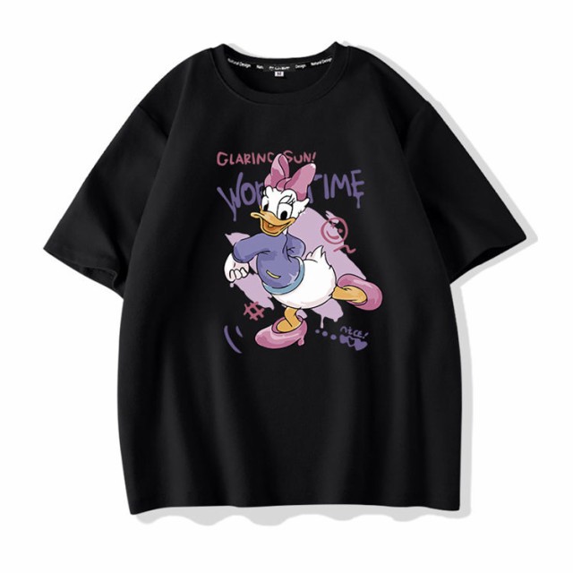 10色○4タイプ ディズニー 半袖Tシャツ Tee ドナルドダック デイジー 