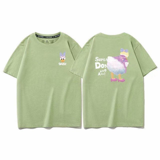 6色○2タイプ ディズニー 半袖Tシャツ 綿100％ ドナルドダック