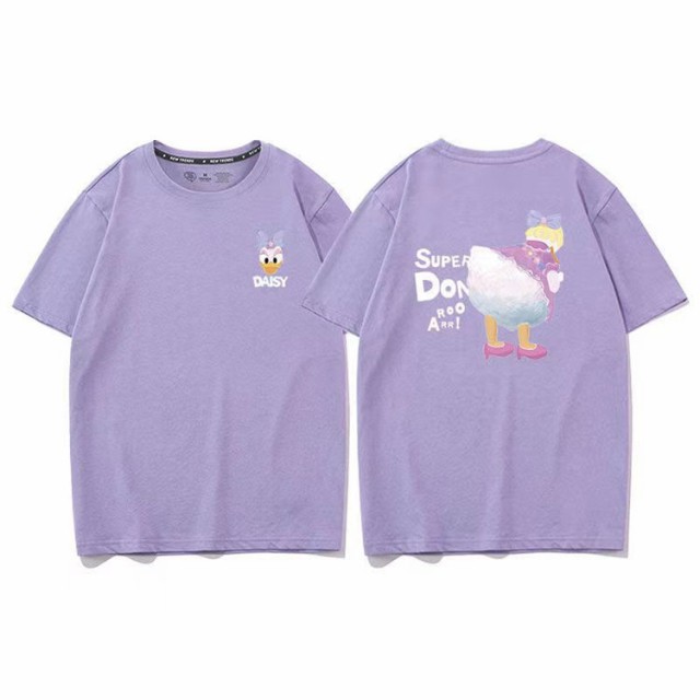 6色○2タイプ ディズニー 半袖Tシャツ 綿100％ ドナルドダック