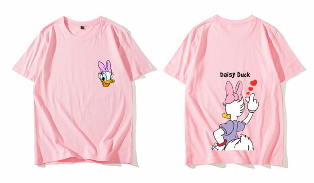 7色 2タイプ ディズニー 半袖tシャツ 綿100 ドナルドダック デイジーダック コットンtシャツ ｔ Shirt 大きいサイズ トップス ペアルの通販はau Pay マーケット Fr Tokyo