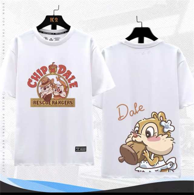 ディズニー チップとデール チプデル 半袖Tシャツ Tee プリントtシャツ ...