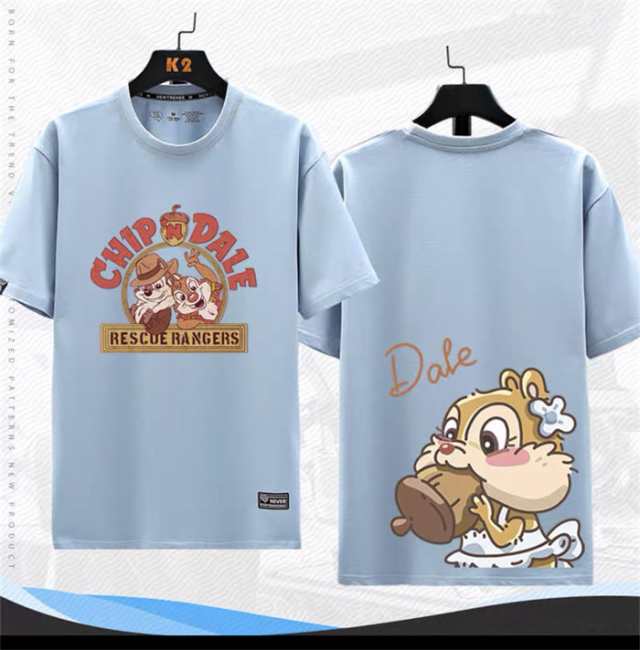 ディズニー チップとデール チプデル 半袖Tシャツ Tee プリントtシャツ