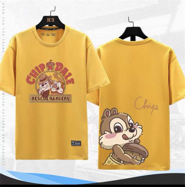 ディズニー チップとデール チプデル 半袖Tシャツ Tee プリントt