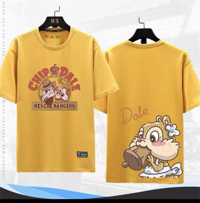 ディズニー チップとデール チプデル 半袖Tシャツ Tee プリントtシャツ