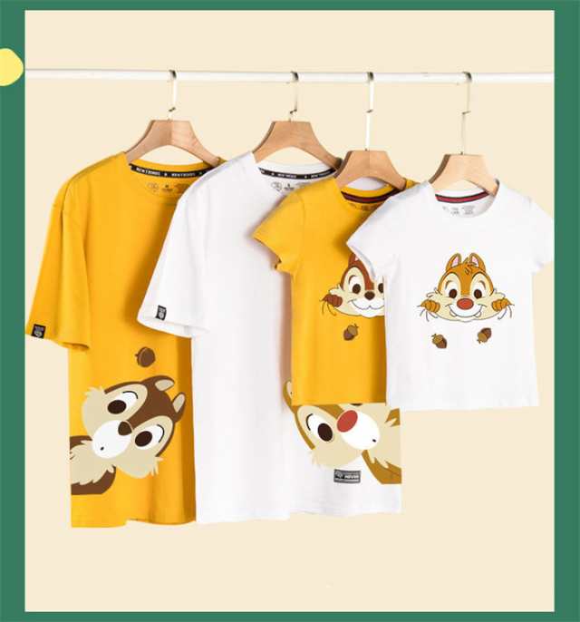 ディズニー チップとデール チプデル 半袖Tシャツ 夏 プリントTシャツ