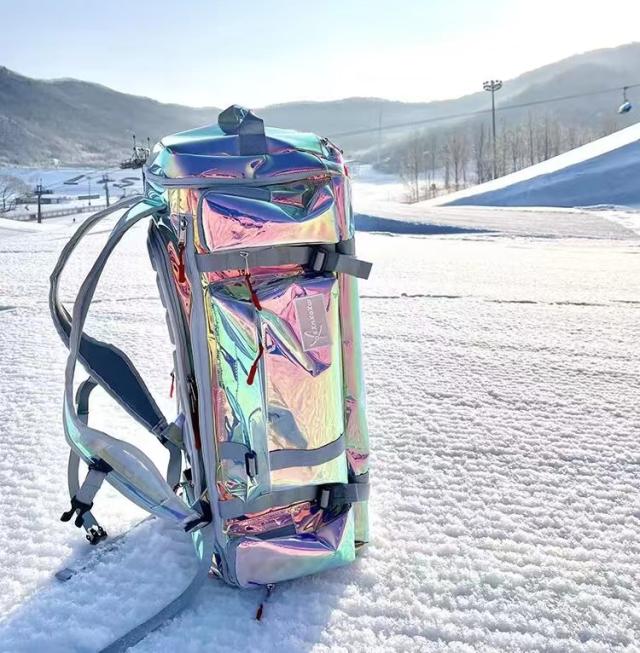スキーバッグ スキーケース オールインワン TPU反射カラーフィルム