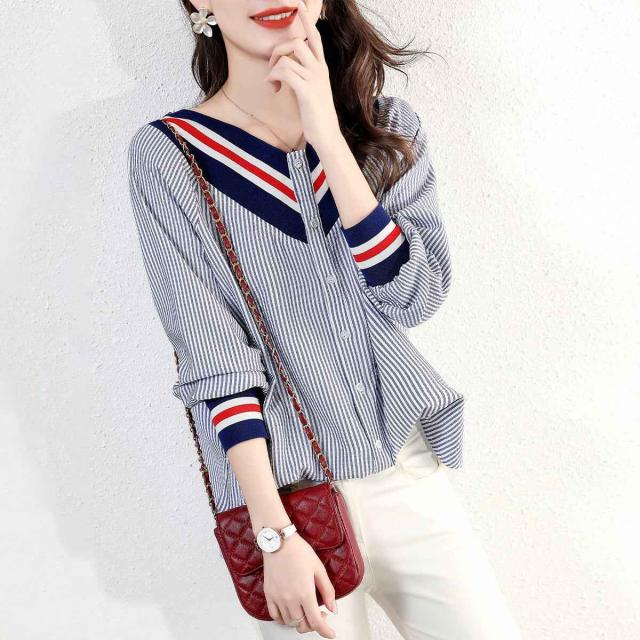 トップス ブラウス レディース ゆったり 可愛い 大人可愛い きれいめ シンプル お洒落 大人女子  20代 30代 　韓国 韓国系 コーデ ファッション カジュアル 大人 上品 学生 通学 　おしゃれ お洒落 かっこいい 大人女子 旅行 着回し 普段使い 重ね着 スタイル 楽ちん モテの通販は 5,206円