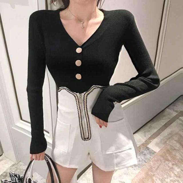 トップス セーター ミディアム丈 袖あり 長袖 Vネック ストレート リブニット ニット 薄手 かわいい 大人可愛い きれいめ シンプル 大人 おしゃれ 大人可愛い 大人女子 キュート 無地 秋 冬 クリスマス バレンタイン 10代 20代 レディース デート お出かけ 女子会 休日 モテの通販は 5,280円