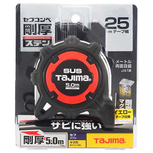 ショッピング正規品 タジマ 剛厚セフGステンロックマグ25 5.0m