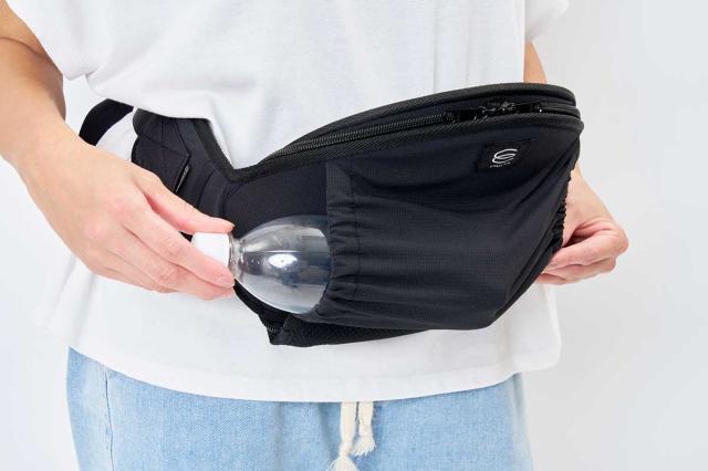 ペット用 スリング バッグ ヒップシートLight ブラック 犬用 猫用 抱っこひも 耐荷重 10kg お散歩バッグ お散歩ポーチ お出かけ_6
