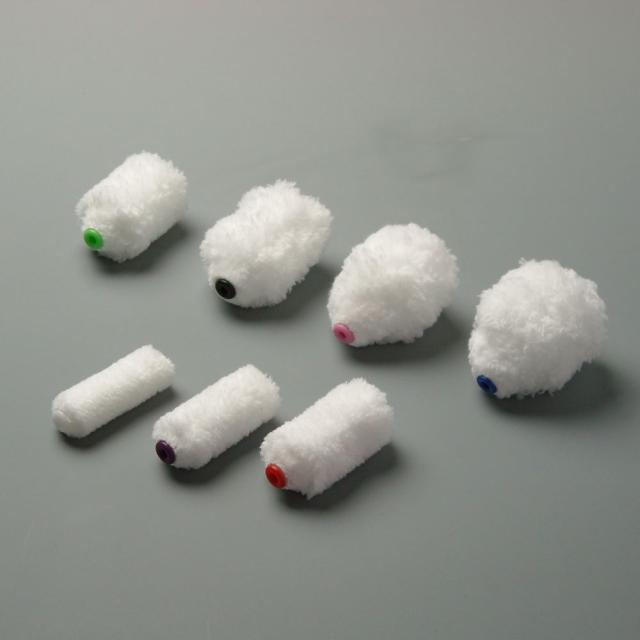 塗装ローラー マイクロファイバーローラー 黒虎 ミニミニ 50本セット(2本入×25パック) 幅2インチ 毛丈18ｍｍ タイホウ_1