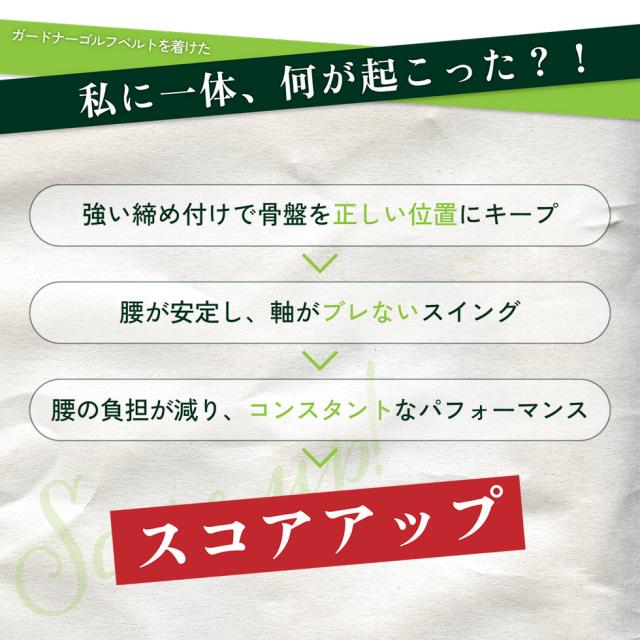 【公式】ガードナーベルトFORLOOP（ガードナーベルトフォーループ） 腰サポーター 腰ベルト 骨盤サポート ベルトループ対応 姿勢サポート ゴルフ スイング安定 メンズ_4