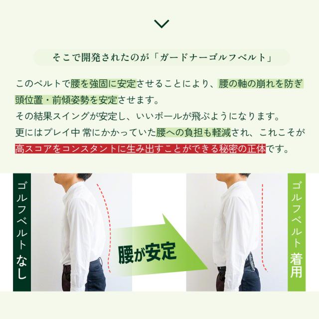 公式】ガードナーゴルフベルト ゴルフベルト ゴルフ 用 スポーツ 腰 腰