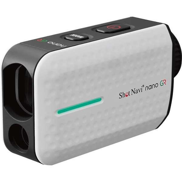ショットナビ nano GR ホワイト ゴルフ用距離計 内祝い 快気祝い