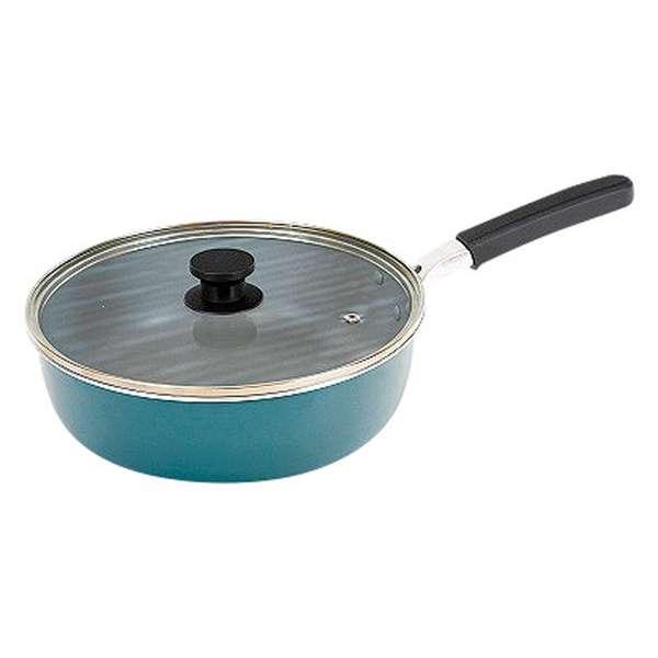 ホワイトデー お返し 人気 プチ 卒業 入学 記念品 プレゼント お祝 2026 送料無料 ギフト プレゼント 汁椀 rinto IH対応ガラス蓋付外面ホーローマルチパン24cmターコイズ