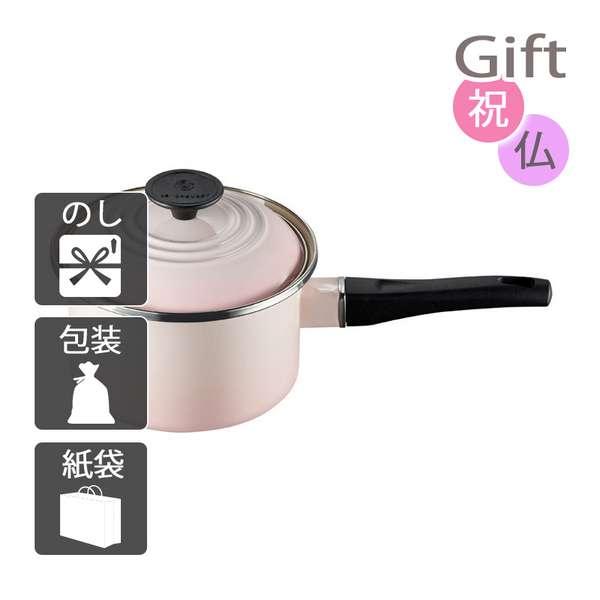 お中元 御中元 2025 片手鍋 ル･クルーゼ EOS ソースパン16cm シェルピンク お中元 御中元 2025 ギフト 暑中 残暑