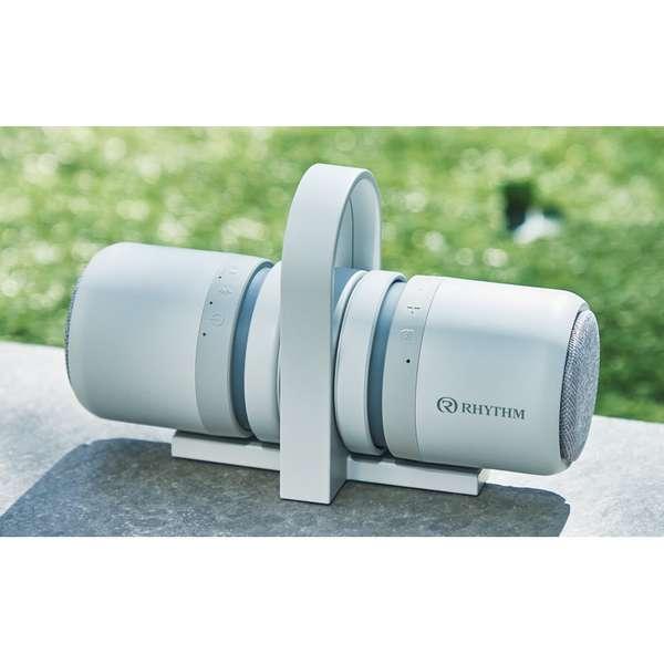 敬老の日 プレゼント スピーカー RHYTHM 防水ポータブルシアター