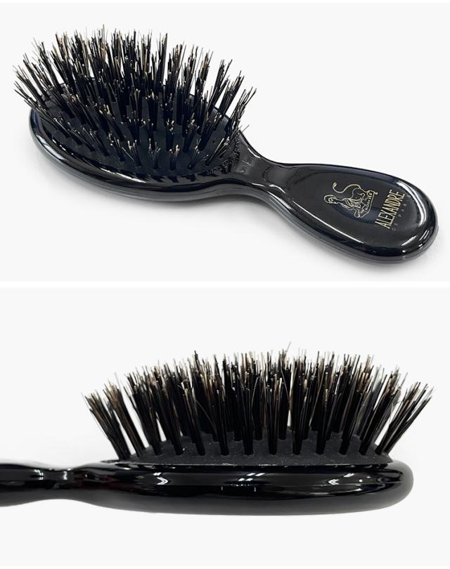 アレクサンドル ドゥ パリ ブラシ ヘアブラシ 猪毛 100％ プレゼント