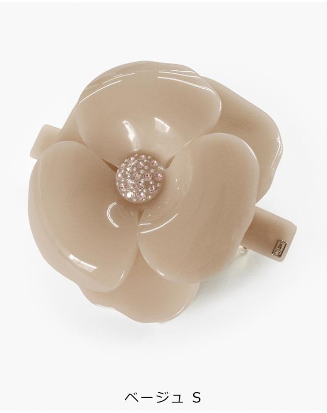 アレクサンドル ドゥ パリ バレッタ スワロフスキー 花 ヘアアクセサリー 上品 ブランド ベーシック カメリア パステル アレクサンドルドゥパリ ALEXANDRE DE PARIS BURRETTE CAMELIA PASTEL [8cm] AA8-11886-18_1