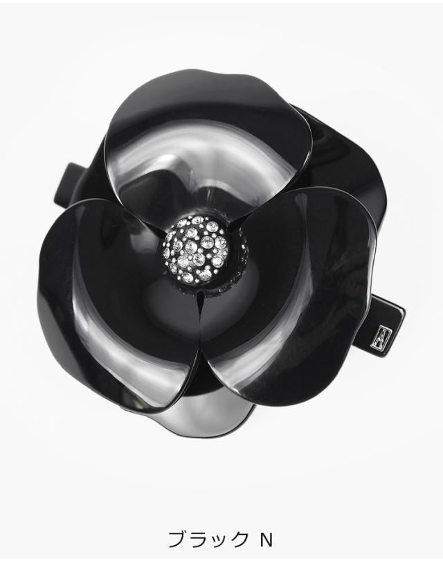 アレクサンドル ドゥ パリ バレッタ スワロフスキー 花 ヘアアクセサリー 上品 ブランド ベーシック カメリア パステル アレクサンドルドゥパリ ALEXANDRE DE PARIS BURRETTE CAMELIA PASTEL [8cm] AA8-11886-18_2